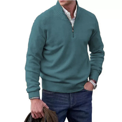 Katimy™ Elegance in Wool: Der Strickpullover für Herren