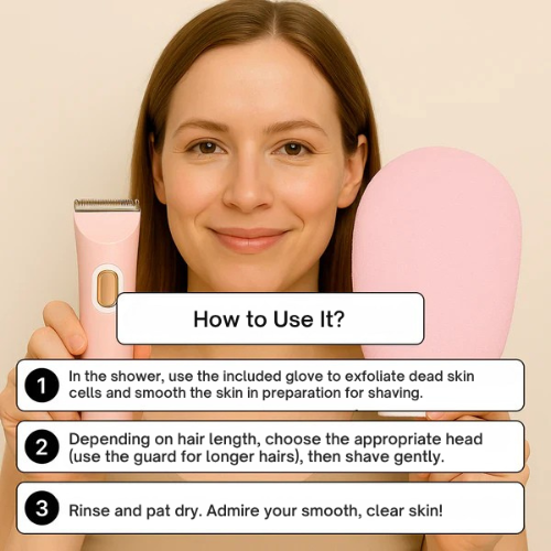 Naisten partakone – Sileä iho ilman ärsytystä 